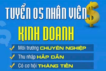 Sales Staff Recruitment - Quantity: 2