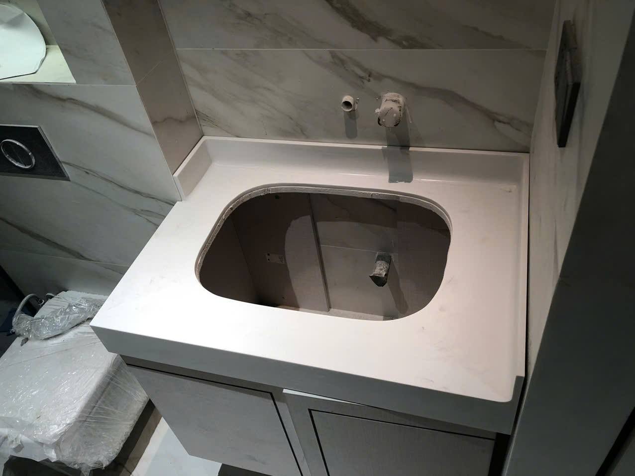 Solid Surface DG017 Anderomeda lavabo cao cấp